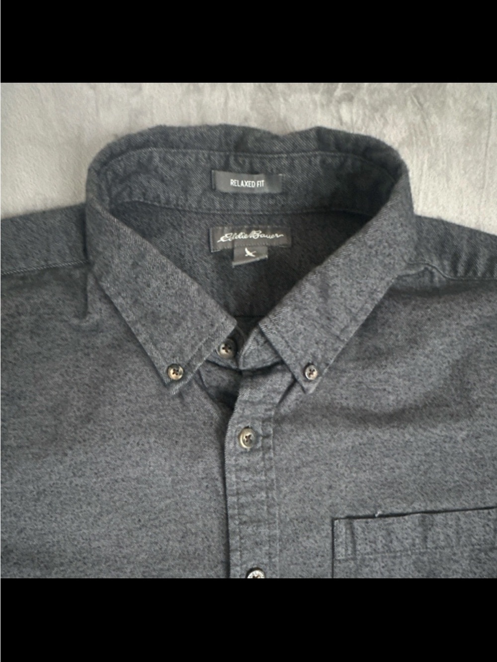 Eddie Bauer / Hobbs Creek Men’s Plaid Long Sleeve Collared Button Down Shirts